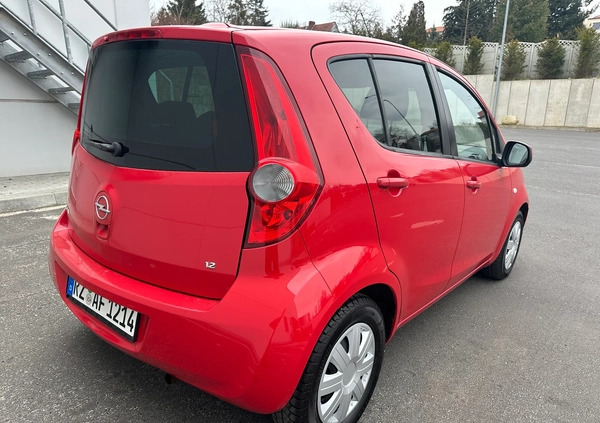 Opel Agila cena 15900 przebieg: 158832, rok produkcji 2008 z Góra małe 742